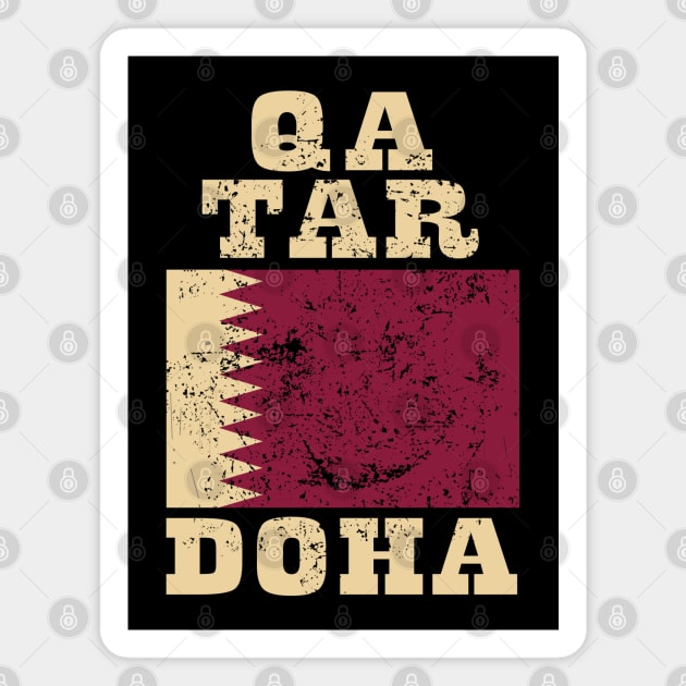 Flag of Qatar Magnet by KewaleeTee